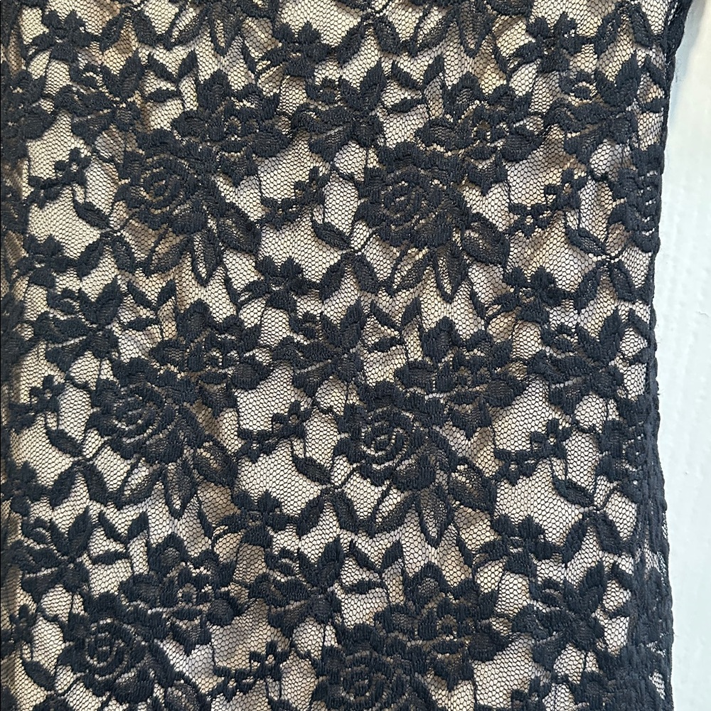 Black Lace Dress - Picture 2 of 9